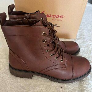 Vepose Women's Ankle Boots Cognac size 8